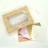 5”x7”x2” Pre-Formed Pastry Box