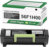 56F1H00 High Yield Toner Cartridge Replacement for 56F1H00 56F1000 Work for MS321 MS421 MS521 MS621
