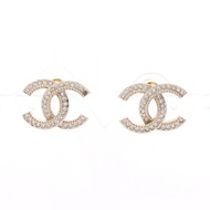 【二手】香奈兒 (Chanel) 可可標誌耳環 A22B GP（鍍金）女士耳環