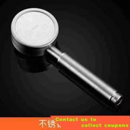 【Supercharged Shower】304Stainless Steel Shower Nozzle Shower Head Set Household Shower Shower Head Shower Head NFMF