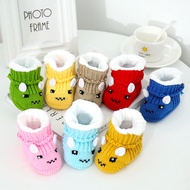 8 ️ ️ ⃣ 0020 ⃣ 0-6 Months Hand-Knitted Baby Wool Shoes One Hundred Days Full Month Baby Do Not Drop 