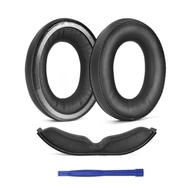 High Density Memory Foam Ear Pad Headband for HD620S HD400Pro HD560S Headsets Comfortable and Durabi