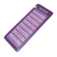 AFODI PEMF Photon Amethyst Tourmaline Bian-stone Heating Massage Mattress Negative Ion Far Infrared 