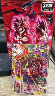 Super dragon ball hero big bang mission 3 per box with gcp-sec7