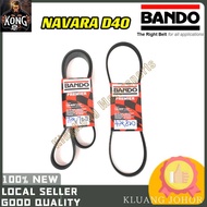 ORIGINAL BANDO NISSAN NAVARA D40 7PK1270 4PK820 2.5 FAN BELT 4X4 4X2 TALI KIPAS MITSUBOSHI GETAH KIP