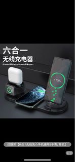 Universal Wireless Multiple charger / Multiple charger / Iphone charger / Fast charging board / 3 in 1 Apple charger / Samsung Charger board 適用蘋果14華為小米三星通用無線充電器手機快充板iPhone13 watch iwatch三合一applewatch耳機airpods底座