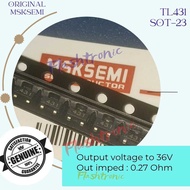 TL431 TL431A SMD SOT-23 Msksemi Ori