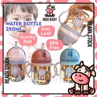 ⭐Moo Baby Botol Air Baby Bottle Baby Botol Budak BPA Free Water Bottle Sippy Cup Baby Straw Bottle B