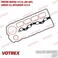 PROTON INSPIRA , ASX 4B11, LANCER 2.0, OUTLANDER 2.0 2.4 VALVE COVER GASKET & INLET MANIFOLD GASKET 