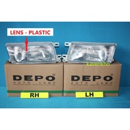 NISSAN SENTRA B13 1993 HEAD LAMP (LENS IS PLASTIC) (NEW) (DEPO)