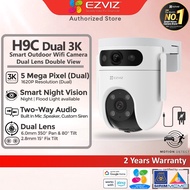 EZVIZ H9c Dual 3K Dual-Lens 360° Wireless CCTV | Full AI Detection | LAN Port | 30m Night Vision Sma