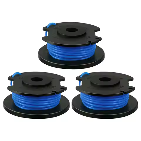 3pcs Trimmer Heads for Ryobi One+ AC14RL3A Line Spool Grass Weeds Trimming Heads Garden Power Tool A