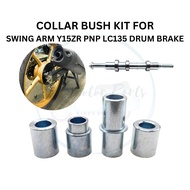 COLLAR BUSH KIT SWING ARM Y15 Y15ZR YSUKU PNP MOTOR LC 135 SRL 110 SRL 115 FI SPORT RIM DRUM BRAKE