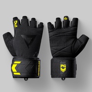 FITTERGEAR : TRAINING GLOVES TRIANGLE ถุงมือฟิตเนสออกกำลังกาย พยุงข้อมือ สวมใส่สบาย SIZE S - XL