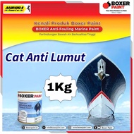 Cat Anti Lumut BOXER PAINT Cat Kapal Marine Paint Anti Fouling Perlindungan Bawah Air 1Kg