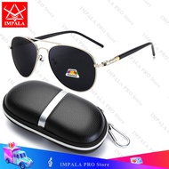 IMPALA PG1836L Fashion Polarized Sunglasses for Men Anti Glare Driving Fishing Eyewear Retro Style U