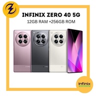 Infinix ZERO 40 5G [12GB RAM + 256GB ROM] 6.78" FHD + Curved AMOLED Display l 108MP OIS Camera