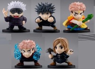 淨公仔 一套5隻 咒術迴戰  Q版 FIGURE 海洋堂 全新未開封 未砌 五條悟 虎杖悠仁  伏黑惠 釘崎野薔薇