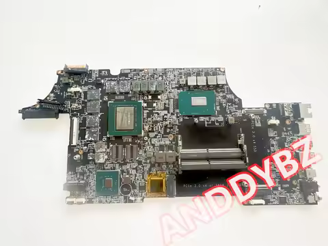 Original ms-16p71 for Msi gp65 Gp75 Leopard 9SEK laptop motherboard with i7-9750h and rtx2060m 100% 