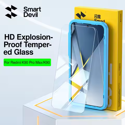 SmartDevil Tempered Glass Film for Redmi K90 Pro Max Turbo 5 Max HD Screen Protector for Poco X8 Pro
