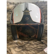 Royal m20 3/4 helmet. Motorcycle helmet. Hood