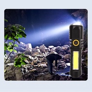 Telescopic Flashlight  Flashlights Torch Strong Light for Emergency