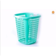 Trash baskets, storage baskets with handles from Viet Nhat. Baby: 28 x 28 x 27.5cm. Middle: 41x41x44