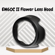 EW-60C II EW60CII Flower Lens Hood For EF-S 18-55mm f/3.5-5.6, EF-S 18-55mm f/3.5-5.6 IS II, EF-S 18