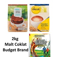 2kg Malt Chocolate Lotus Econsave Value Budget Brand EXP2024-2025