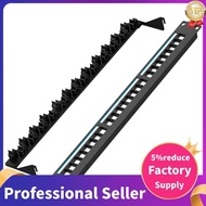 Rack Mount 24-Port Cat6 Patch Panel UTP/STP Tool-Free Network Panel with Labels for Structured Cabli