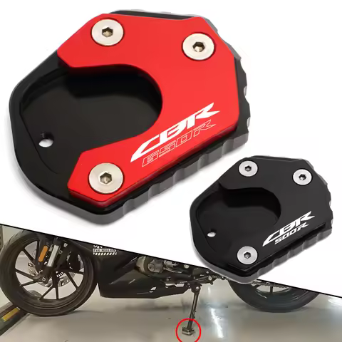 Motorcycle Kickstand Foot Enlarger Side Stand Extension Accessories For HONDA CBR650R CBR500R CBR 65