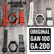 (IN STOCK) ORIGINAL GA-200/201 GAW-100 GAS-100  REPLACEMENT BEZEL AND BAND. RESIN QUALITY.