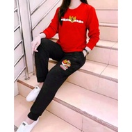 MERAH REAL VIDEO UN2418 Garuda Flag Training Suit SIZE M - XXL 4 COLORS / A7 Red and White Flag Spor