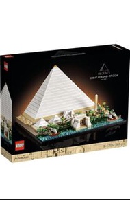LEGO 樂高 建築系列 21058 吉薩金字塔(埃及  建築模型)