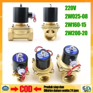 ✦Ready, code✦ 220V Electric Selenoid Water Solenoid Valve Control Water Switch 1/4 inch 1/2 inch 3/4