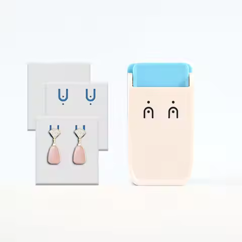 1-piece earring and necklace decoration cardboard hole punch, DIY earring hole punch