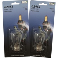 Sherco-Auto 6245J Clear Light 12.8V 45/45W RP-10 P15D-3 Base Halogen Bulb Headlamp Replaces A7028 (2