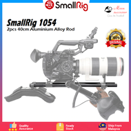 SmallRig 1054 2pcs 15mm Black Aluminum Alloy Rod (M12-40cm) 16inch