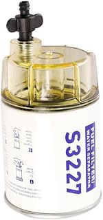 S3227 Marine Fuel Filter Fuel Water Separator with Clear Bowl Assembly Replacement For Marine Outboa