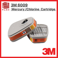 3M 6009S Mercury Vapor / Chlorine Cartridge ( Use for 6000 series 3M reusable respirator )