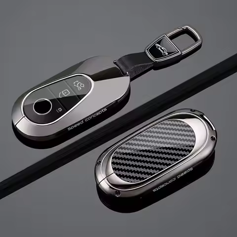 Car Key Case Cover for Mercedes Benz W223 W206 S350L S400L S450L S500L C260l C200l Glc300l E300l