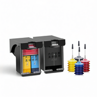 TUSHENG | Non-OEM Refillable HP123XL Black Ink Cartridge
