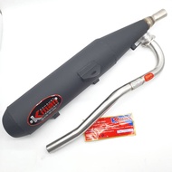 KVIN เควิน ท่อผ่าเงียบ ผ่าหมก ปลายปิด WAVE125ปลาวาฬ ท่อผ่าเวฟ125ปลาวาฬ ****มี มอก.****QTT100