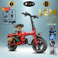 ★LEM★ NEW MODEL MINI FOLDABLE BICYCLE ELECTRIC BIKES LEM V2