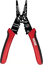 WGGE WG-015 Professional 8-inch Wire Stripper/wire crimping tool, Wire Cutter, Wire Crimper, Cable S