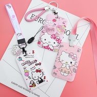 [Bus Card Holder Student Meal Card ins Korean Version] Student Card Holder Female Bus Card Holder St