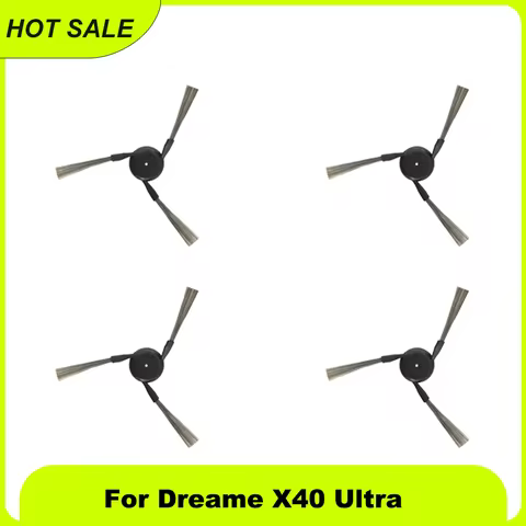 Side Brush Replacement Part for Dreame X40 Ultra / L40 Ultra / X30 Pro Ultra Robot Vacuum Cleaner Ac