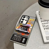 Tofu Shop AE86 Japanese New Style Phone Case Suitable for Samsung S25ULTRA S24 S23 S22 ULTRA S22PLUS