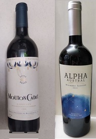 Alpha, Mouton Cadet 紅酒
