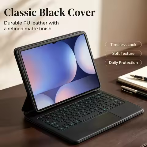 Laptop Style Floating Keyboard Case Designed For Samsung Tab S10 Ultra S9 Ultra S8 Ultra 14.6", Magn